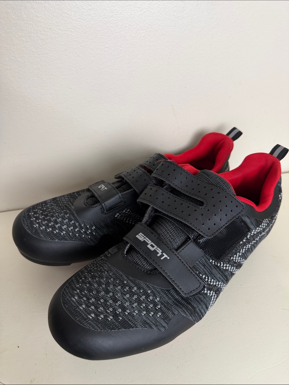 (2386) ULTIANT unisex cycling shoes, Size: 44euro / 10.5 (W:11)